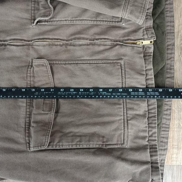 Walls Work Jacket 2XL Chore Coat Barn‎ Coat Full Zip Brown Cotton Canvas - Picture 15 of 16